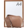 Женская сумка через плечо Amelie Galanti коричневая (A991500-taupe): Пол Женский