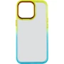 Чехол для iPhone TPU Case TPU+PC Fresh Sip Turquoise/Orange for iPhone 13 Pro Max: Цвет оранжевый
