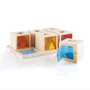Гра Guidecraft Manipulatives Що в коробці (G5058): Призначення іграшки Дрібна моторика, Просторове сприйняття