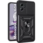 Чохол для телефона BeCover Military Black для Motorola Moto G14 (709960): Матеріал TPU (термополиуретан) и пластик