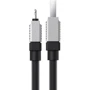 Кабель Baseus USB Cable to Lightning CoolPlay Series Fast Charging 2.4A 2m Black (CAKW000501): Длина 2 м