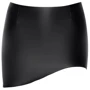 Юбка Noir Handmade F305 Legacy wetlook mini skirt Вlack, XXL
