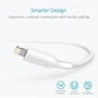Кабель ANKER USB Cable to Lightning Powerline II V2 1.8m White (A8433H21) фото 4