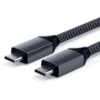 Кабель Satechi Cable USB-C to USB-C PD 100W 2m Space Grey (ST-TCC2M) фото 4