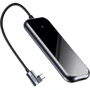 Адаптер Baseus Adapter Multifunctional USB-C to 4xUSB2.0 Deep Gray (CAHUB-JZ0G): Колір сірий