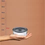 Ємність для зберігання KELA Aurelia, Ø 15.5 см, 0.7 л (12640): Кришка пластик