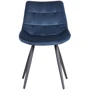 Стул обеденный AMF Bree black/sapphire (545866): Тип Кухонные