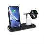 Док-станция Zens Dock Stand Dual Wireless Charger 10W with USB Black (ZEDC07B/00) for Apple iPhone, Apple Watch and Apple AirPods фото 2