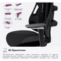 Геймерское кресло Cyberlux V10 Fabric Black (арт. GM -V10 FB) фото 14