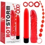 Секс набор Chisa Hot Storm Flirting of Couple Red
