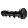 Фаллоимитатор с винтовой конструкцией Master Cock Mighty Screw 9.5 inch Dildo (чёрный)