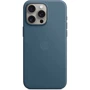 Чехол для iPhone Apple iPhone 15 Pro Max FineWoven Case with MagSafe - Pacific Blue (MT4Y3ZM/A): Материалы Ткань
