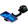 Зарядний пристрій Canyon Wireless Charger WS-305 3in1 15W Black (CNS-WCS305B) для iPhone 16 I 15 I 14 I 13 I 12 series, Apple Watch and Apple AirPods: Особливості Для Apple Watch, Быстрая зарядка