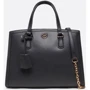 Женская сумка тоут Michael Kors MD SATCHEL черная (30F2G7CS2T001)