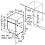 Встраиваемая посудомоечная машина Bosch SPI2IKS10E: Размеры 81.5x44.8x57.3 см