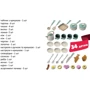 Игровой набор Кухня детская DOLONI-TOYS 04670/2 (34 предмета, стол + 2 стульчика) (04670/2)