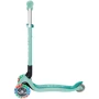 Самокат GLOBBER серии PRIMO FOLDABLE LIGHTS, мятный, 3 колеса с подсветкой 50 кг 3+ (432-206-3): Конструкция рамы складная