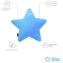 Подушка Sonex Star 40x40 см голубая (SO102178): Наполнитель полиэфирное волокно