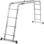 Лестница-трансформер LADDER STANDARD с платформой (4х3 ступени) (190-9503): Максимальная высота, см 370