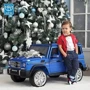 Детский электромобиль Bambi Mercedes M 3567 EBLRM-4 Синий матовый: Вид джип