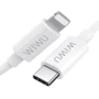Кабель WIWU Gear G90 Series USB-C to Lightning Black: Тип USB-C - Lightning