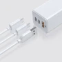 Зарядний пристрій Baseus Wall Charger GaN2 2xUSB-C+USB 65W White (CCGAN-B02) фото 8