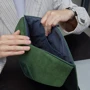 INCARNE Handmade Leather Cover Magnetic Message Green for MacBook Air 15" M3 | M2 (2024 | 2023): Тип чехла чехол-папка