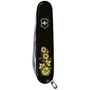 Мультитул Victorinox Spartan Ukraine 91мм/12 функцій/чорний /Квіти (1.3603.3_T1050u): Кількість функцій 12