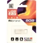 USB-флешка Mibrand 8GB Сhameleon USB 2.0 Silver (MI2.0/CH8U6S): Стандарт USB USB 2.0