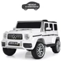 Детский электромобиль Bambi Racer Mercedes-Benz G-class, белый (M 4214EBLR-1) фото 8