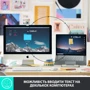 Клавіатура Logitech MX Keys Mini Minimalist UA Pale Grey (920-010499): Тип клавіш мембранный