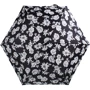 Зонт женский механический Fulton черно-белый (FULL340-Blk-white-floral)