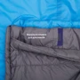 Спальный мешок MOUSSON TOUR R BLUE: Материал внешней ткани 190T polyester W/R