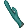 Пульсатор-кролик с вибрацией Zalo Mose 2 Turquoise Green