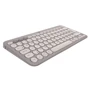 Клавіатура Logitech K380 Multi-Device Bluetooth Sand (920-011165): Тип клавіш мембранный