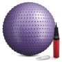 Мяч для фитнеса Hop-Sport 65 cм HS-R065GB purple + насос