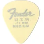 Медиатор Набор медиаторов Fender 351 Dura-Tone .71 12-Pack Olympic White (229379): Форма медиатора Standard