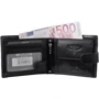 Мужское портмоне Buffalo Wild черное (DNKN992L-BW-black): Формат кошелька Вертикальный