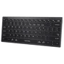 Клавіатура A4Tech FBX51C Wireless/Bluetooth Grey (FBX51C Grey): інтерфейс підключення Wireless (радио интерфейс)