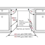 Встраиваемая посудомоечная машина Interline DWI 605 L: Размеры 82x59.8x55 см