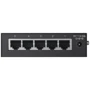 Мережевий комутатор D-Link DES-1005D: Порти только Fast Ethernet (10/100)
