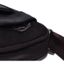 Мужская сумка через плечо Borsa Leather коричневая (K1223-brown): Застежка Молния