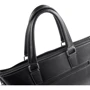 Чоловіча конференц-сумка Valiria Fashion чорна (3DET869-2-2): Фактура матова, Зерниста