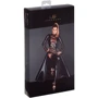 Платье Noir Handmade F128C Powerwetlook gown coat Вlack, L