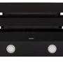 Вытяжка Eleyus FENIX 1200 LED 90 BL: Материал корпуса крашенный металл, стекло