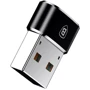Адаптер Baseus Adapter USB to USB-C Female Black (CAAOTG-01) фото 5