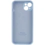 Чехол для iPhone Mobile Case Silicone Case Full Camera Protective Sweet Blue for iPhone 15: Тип чехла накладка на заднюю часть
