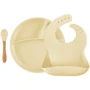 Набір для годування MinikOiOi BLW Set II силіконовий Mellow Yellow (101070019)