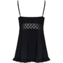 Комплект Obsessive Dotina babydoll, S/M