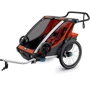 Мультиспортивная коляска Thule Chariot Cross 2 Roarange (TH10202004): Ширина шасси 76 см